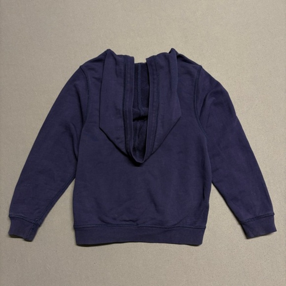 Hanna Andersson Kids' Navy Blue Zip-Up Hoodie 120 (US 6-7) - Picture 2 of 11